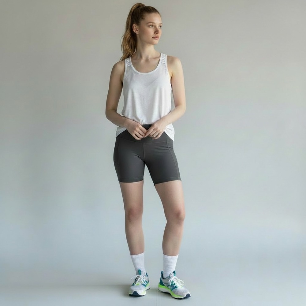 Sweaty Betty | White Racer Back Running Tank Athletic‎ Size XS Yoga Gym Workout